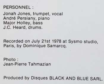 LP Jonah Jones: Confessin'
