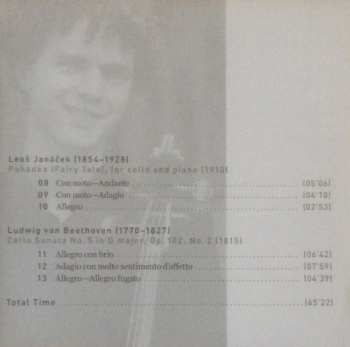 CD Jonas Palm: Works By Mendelssohn Bartholdy, Dutilleux, Janáček, Beethoven