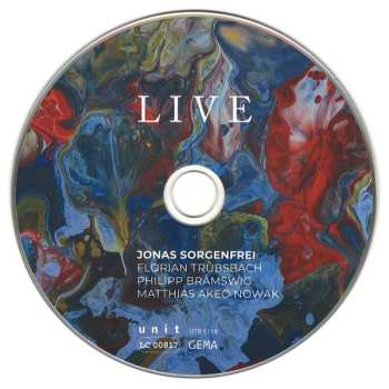 CD Jonas Sorgenfrei: Live