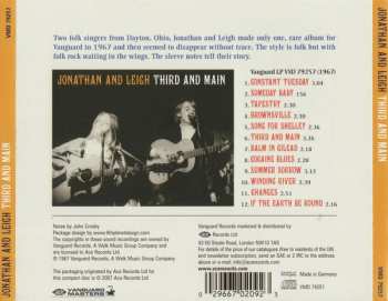 CD Jonathan And Leigh: Third And Main