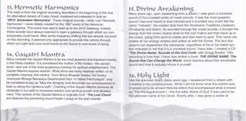 CD Jonathan Goldman: 2013: Ecstatic Sonics