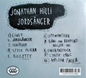 CD Jonathan Hilli: Jordsånger