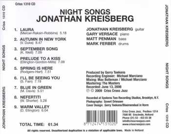 CD Jonathan Kreisberg: Night Songs