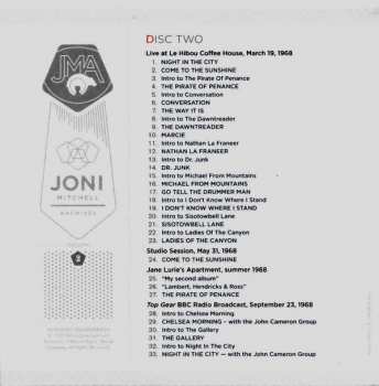5CD/Coffret Joni Mitchell: Archives – Volume 2 (The Reprise Years (1968-1971))