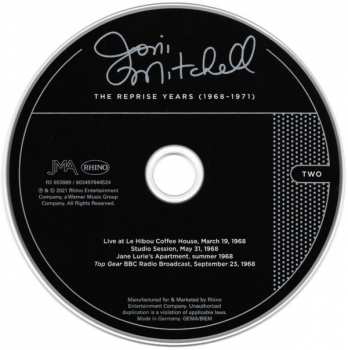 5CD/Coffret Joni Mitchell: Archives – Volume 2 (The Reprise Years (1968-1971))