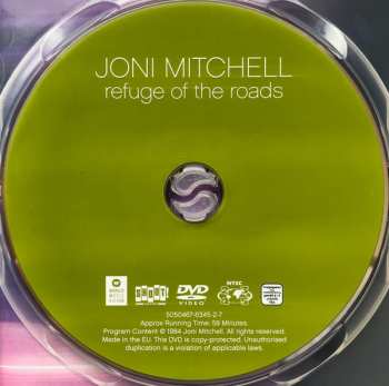 DVD Joni Mitchell: Refuge Of The Roads