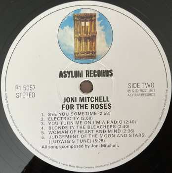 5LP/Coffret Joni Mitchell: The Asylum Albums (1972-1975) LTD