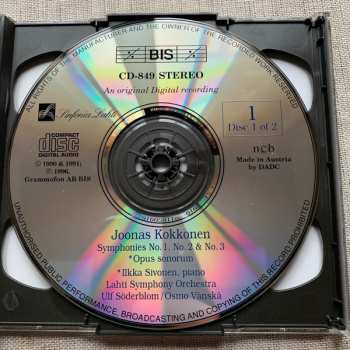 2CD Lahti Symphony Orchestra: The Four Symphonies, Requiem