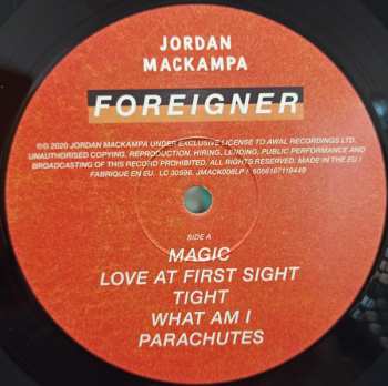 LP Jordan MacKampa: Foreigner