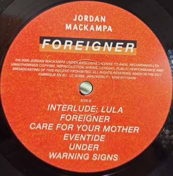 LP Jordan MacKampa: Foreigner