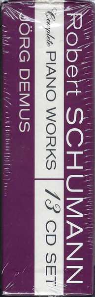 13CD/Coffret Robert Schumann: Complete Piano Works