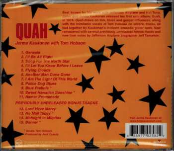 CD Jorma Kaukonen: Quah