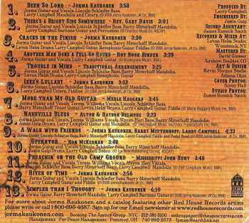 CD Jorma Kaukonen: River Of Time
