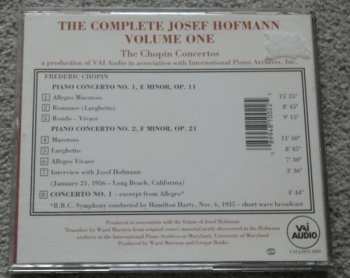 CD Frédéric Chopin: The Chopin Concertos.