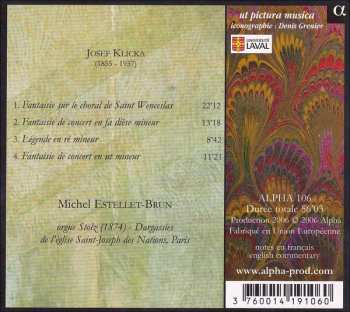 CD Josef Klička: L’Orgue Romantique Tchèque
