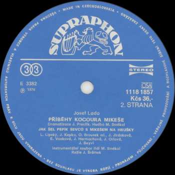 LP Josef Lada: Příběhy Kocoura Mikeše