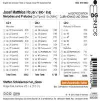 3CD/Coffret Steffen Schleiermacher: Melodies And Preludes For Well-Tempered Instruments (Complete Recording)