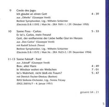 2CD Josef Metternich: Legenden des Gesanges, Vol.10 (Arien Und Szenen Aus Opern / Interview)