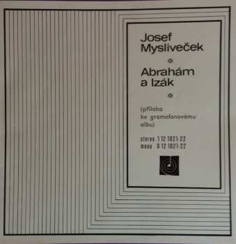 2LP/Coffret Josef Mysliveček: Abrahám A Izák (2xLP + BOX + BOOKLET)