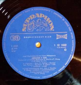 2LP/Coffret Josef Mysliveček: Abrahám A Izák (2xLP + BOX + BOOKLET)