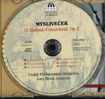 CD Josef Mysliveček: Music For Strings Volume 1 Sinfonie Concertanti