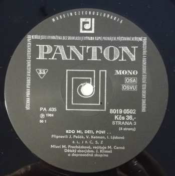 2LP Josef Pešák: Kdo mi, děti, poví 