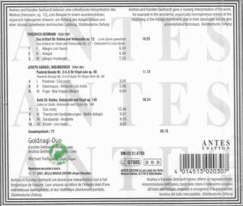 CD Josef Rheinberger: Pastoral Sonate Nr. 3 Op. 88 / Suite Op. 149 / Duo Brillant Op. 12