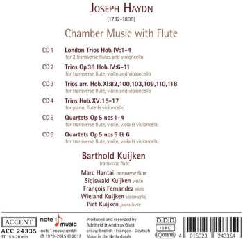 6CD Joseph Haydn: Chamber Music With Flute