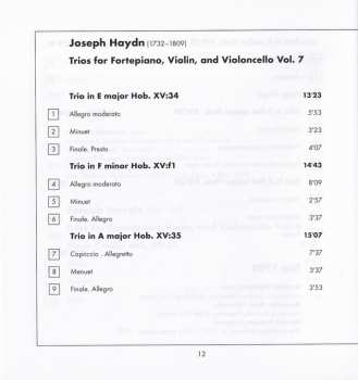 9CD/Coffret Joseph Haydn: Complete Piano Trios