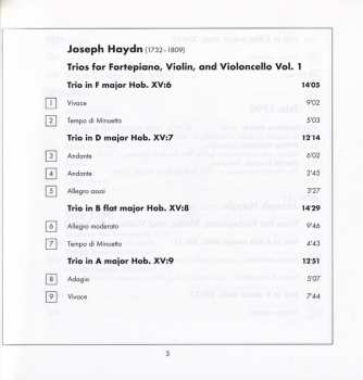 9CD/Coffret Joseph Haydn: Complete Piano Trios