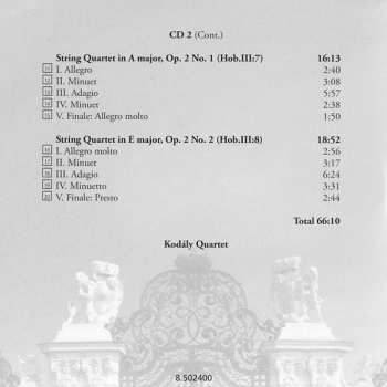 25CD/Coffret Joseph Haydn: The Complete String Quartets