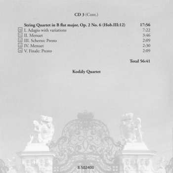 25CD/Coffret Joseph Haydn: The Complete String Quartets