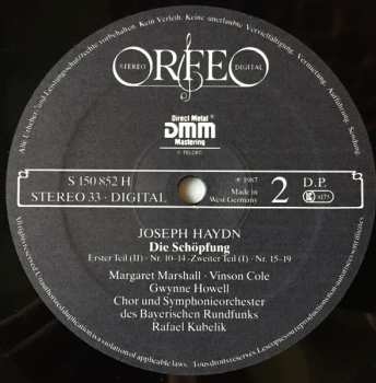 2LP/Coffret Joseph Haydn: Die Schöpfung = The Creation = La Création