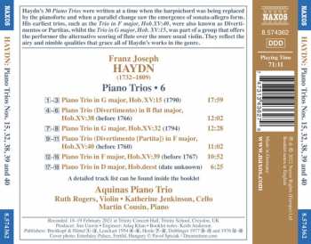 CD Joseph Haydn: Piano Trios • 6