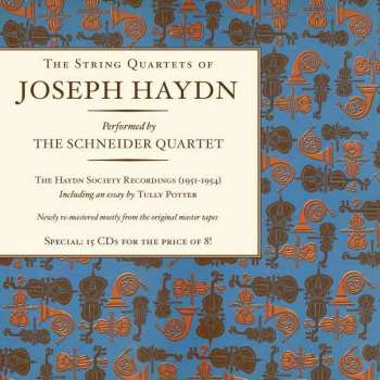 15CD/Coffret Joseph Haydn: The String Quartets. The Haydn Society Recordings