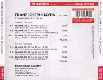 2CD Joseph Haydn: String Quartets, Op. 33