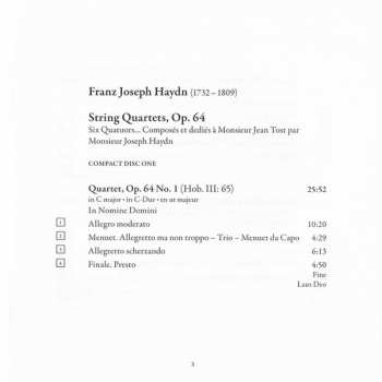 2CD Joseph Haydn: String Quartets, Op. 64