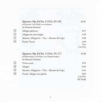 2CD Joseph Haydn: String Quartets, Op. 64