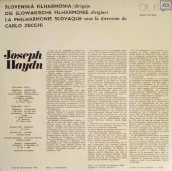 LP Joseph Haydn: Symfónia Č. 44 E Mol - Trauersymphonie / Symfónia Č. 49 F Mol (La Passione)