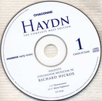 8CD/Coffret Joseph Haydn: The Complete Mass Edition
