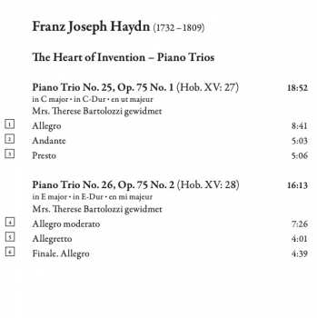 CD Joseph Haydn: The Heart Of Invention