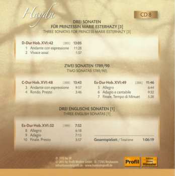 9CD/Coffret Joseph Haydn: The Piano Sonatas = Die Klaviersonaten