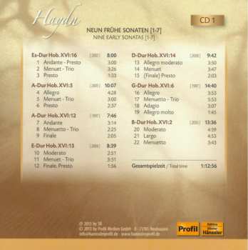 9CD/Coffret Joseph Haydn: The Piano Sonatas = Die Klaviersonaten