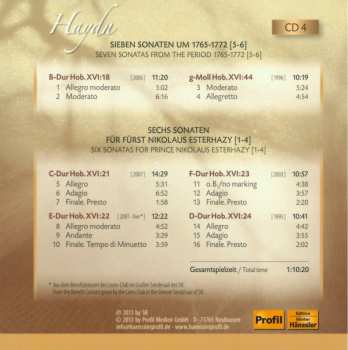 9CD/Coffret Joseph Haydn: The Piano Sonatas = Die Klaviersonaten
