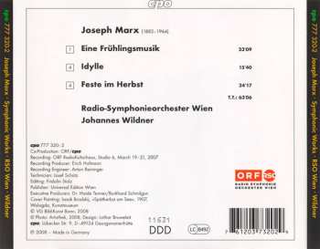 CD Johannes Wildner: Eine Frühlingsmusik • Feste Im Herbst • Idylle