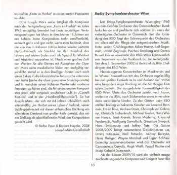 CD Johannes Wildner: Eine Frühlingsmusik • Feste Im Herbst • Idylle