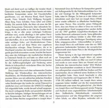 CD Johannes Wildner: Eine Frühlingsmusik • Feste Im Herbst • Idylle