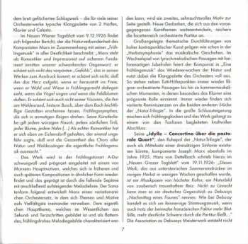 CD Johannes Wildner: Eine Frühlingsmusik • Feste Im Herbst • Idylle