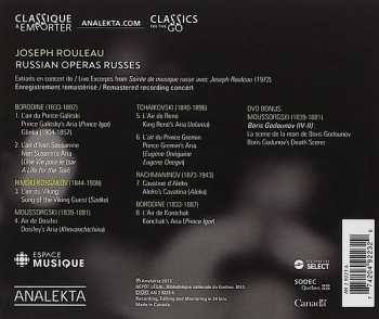 CD/DVD Joseph Rouleau: Russian Operas = Operas Russes