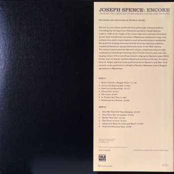 LP Joseph Spence: Encore (Unheard Recordings Of Bahamian Guitar And Singing)